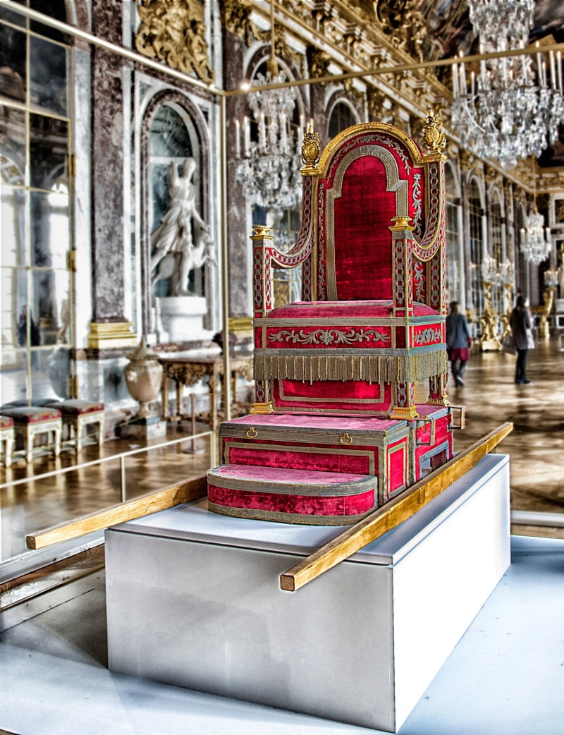 religion, thailand, versailles, throne, statue, travel destinations, gold, interior, history, temple - Building, belief, no people, photo, architecture