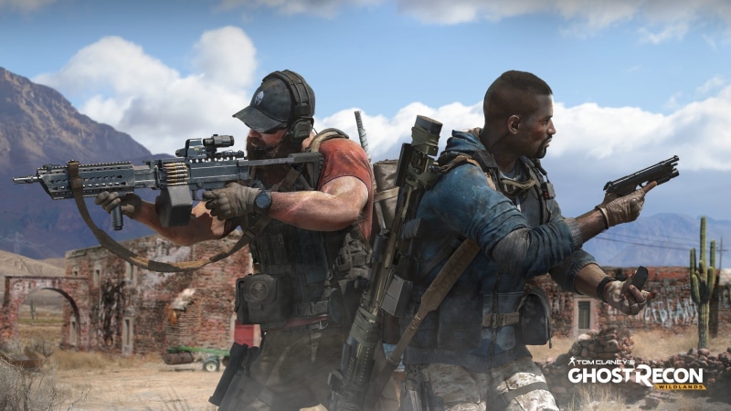 aggression, uniform, outdoors, conflict, adult, communication, day, Tom Clancys Ghost Recon: Wildlands, military, 1080P, holding, army soldier, Tom Clancys Ghost Recon