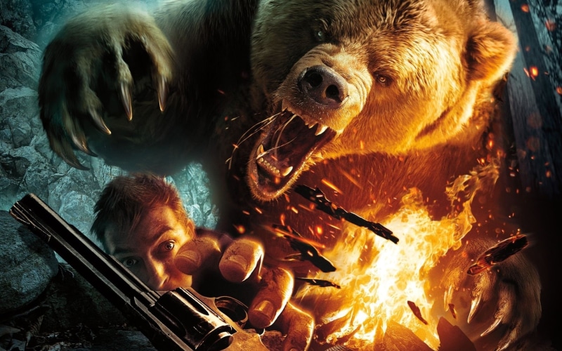 scary, battle, fire, cabela 039 s, dark, pistols, bear, hunts, creepy, guns, weapons, animals, dangerous, spooky, horror, explosion, 1080P