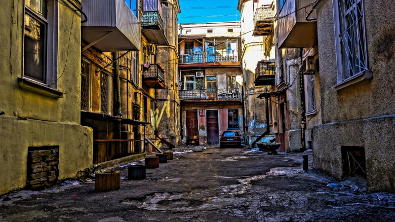 europe, narrow, the way forward, Balconies, asphalt, travel Destinations, city, wall, building, outdoors, building Exterior, cityscape, residential district
