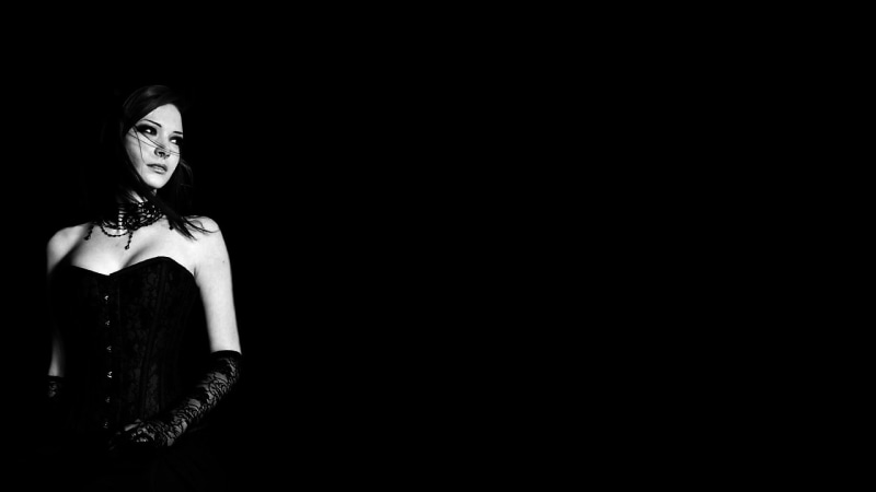 female, dark, 1080P, girls, original, gothic, goth, girl, fantasy, women