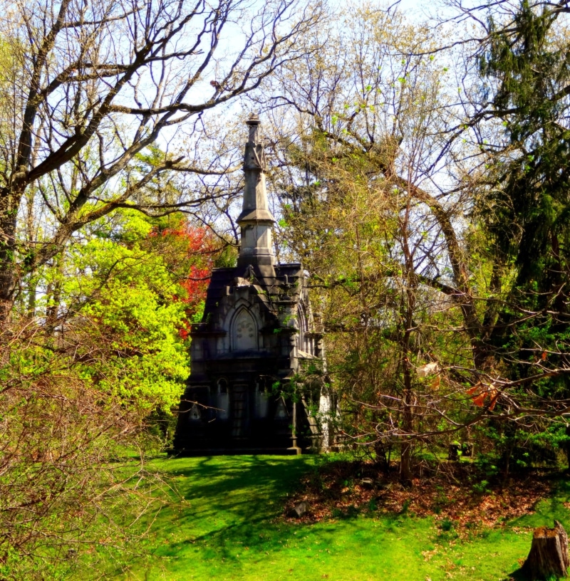 creepy, church, nature, graveyard, landscape, outdoors, spirituality, day, christian symbols, grass, gothic, dark, monument, graves, christian, history