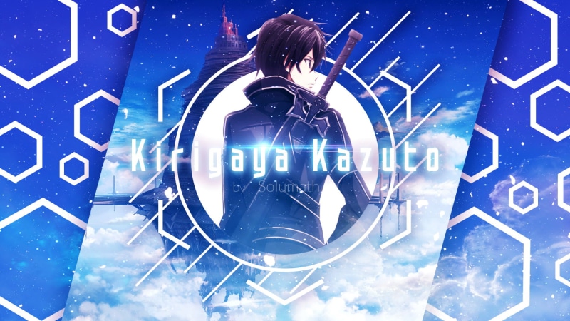 Black Hair, Aincrad (Sword Art Online), Kirito (Sword Art Online), Sword Art Online, 1080P