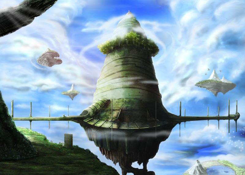 1080P, Aincrad (Sword Art Online), Landscape, Sword Art Online