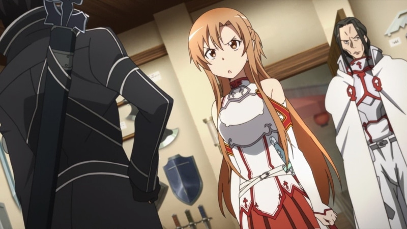 online, kirigaya, asuna, art, 1080P, kazuto, yuuki, screenshots, sword, girls, aincrad, anime