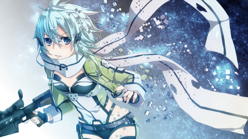 Sword Art Online, 1080P, Asada Shino, Sword Art Online II, Sinon (Sword Art Online)