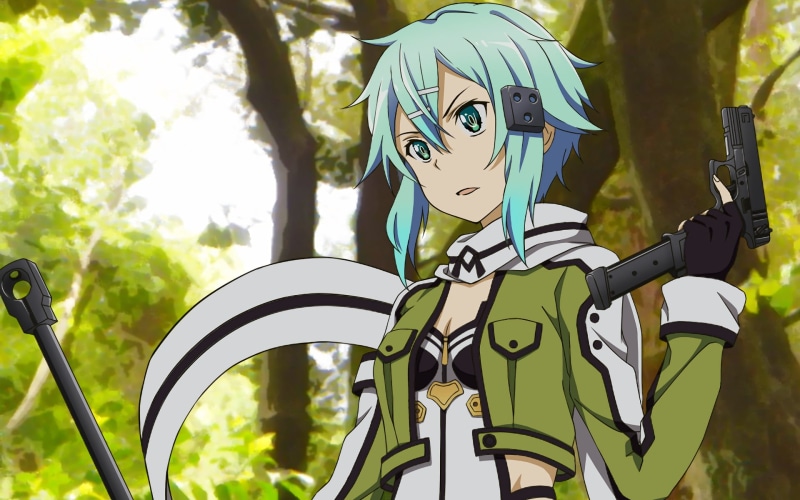 Sinon (Sword Art Online), 1080P, Sword Art Online, Asada Shino, Sword Art Online II