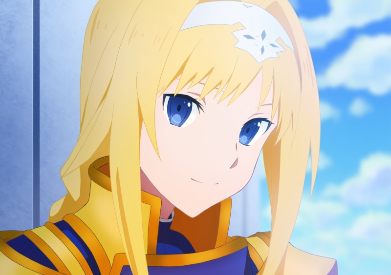 4K, Blonde, Alice Zuberg, Girl, Sword Art Online: Alicization, Blue Eyes, Face, Sword Art Online