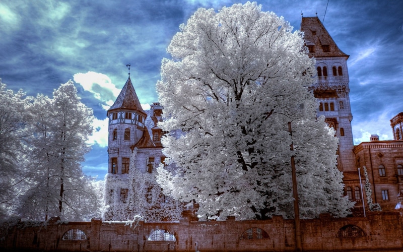 romania, transylvania, bran, dracula, 1080P, castle, nature