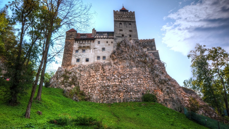Castles, Castle, Bran Castle, Transylvania, 4K
