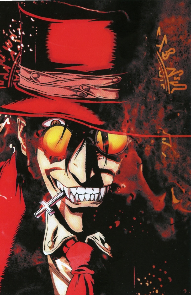 alucard, art, hellsing, hd, 1080P, vampires, anime
