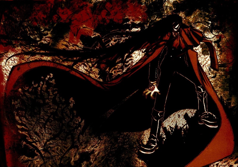 x, hellsing, art, anime, alucard, hd, 720P, vampires, ultimate