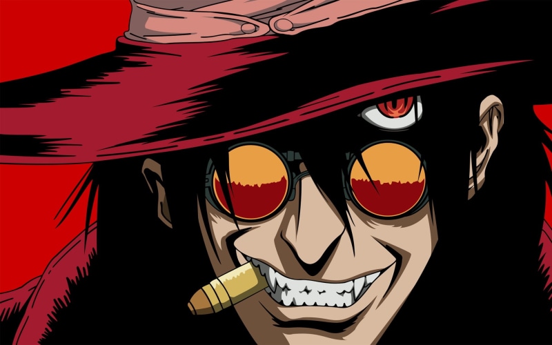 vampires, art, anime, x, ultimate, hellsing, alucard, 1080P, hd