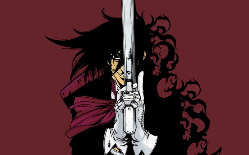 vampires, hellsing, hd, anime, art, x, 1080P, alucard