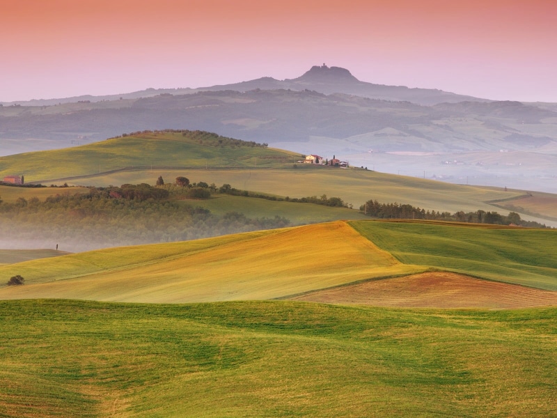 green Color, mountain, tranquil Scene, 720P, rolling Landscape, land, val dOrcia, farm, meadow, color Image, wheat, grass, beauty In Nature, environment