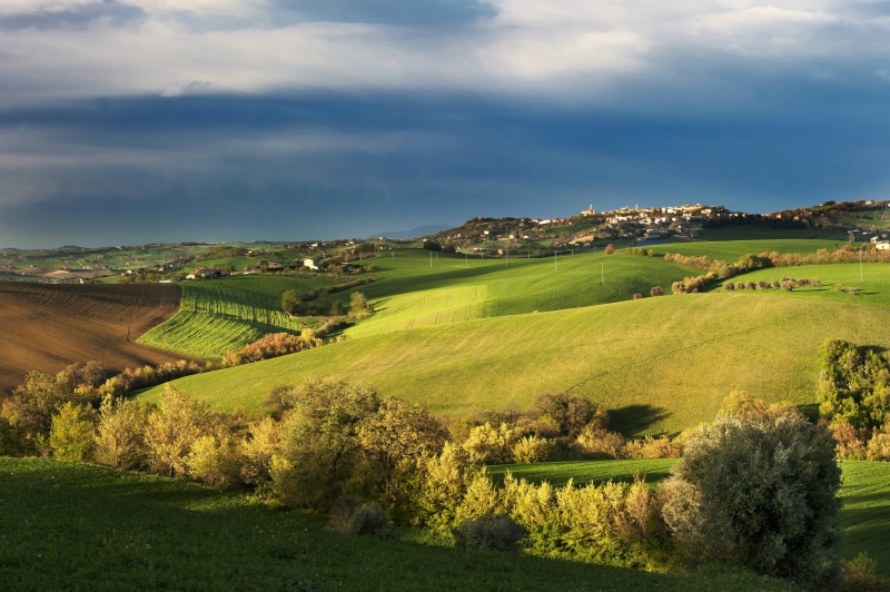 italian Culture, rural Scene, the sky, chianti Region, beauty In Nature, val dOrcia, tranquil Scene, cloud - Sky, hill, meadow, green Color, no People