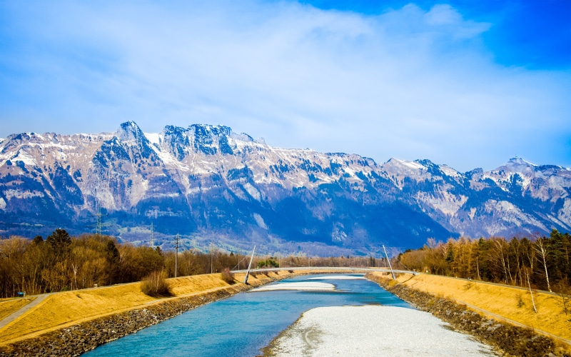 4K, water, mountains, bridges, mountain, austria, outdoors, winter, environment, tranquility, non-urban scene, der, schweiz, scenics - nature, switzerland