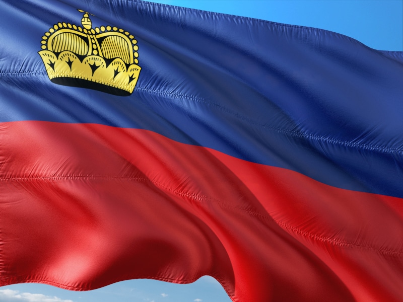 textile, blue, pride, emotion, shape, liechtenstein, no people, celebration, wind, europe, 4K, red, environment, close-up, international, symbol, full frame