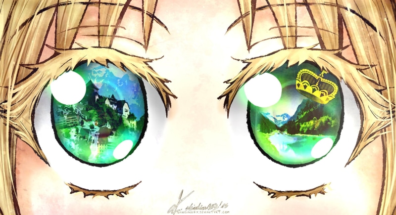 hetalia, 1080P, axis, powers, liechtenstein