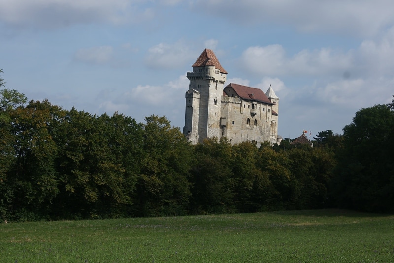 Moravia, Liechtenstein, plant, grass, Castle, castle, growth, travel destinations, built structure, liechtenstein, day, green color, sky, outdoors, the past