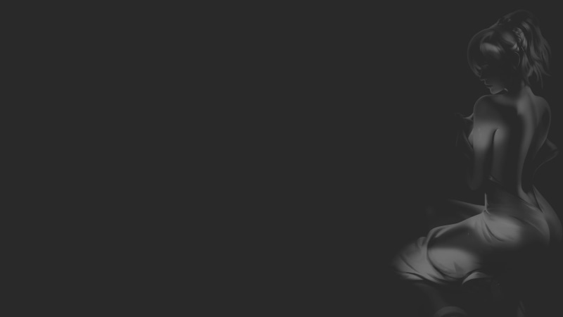 illustration, game art, monochrome, 1080P, fan art, Lunafreya Nox Fleuret, Final Fantasy XV, video games girls, dark background, anime, minimalism