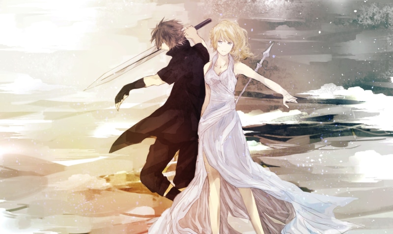1080P, Lunafreya Nox Fleuret, Final Fantasy XV, Final Fantasy, Noctis Lucis Caelum