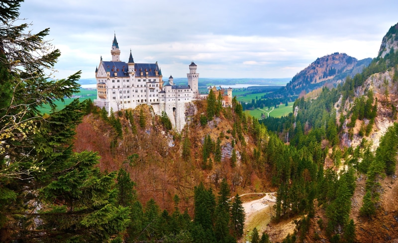 4K, neuschwanstein castle