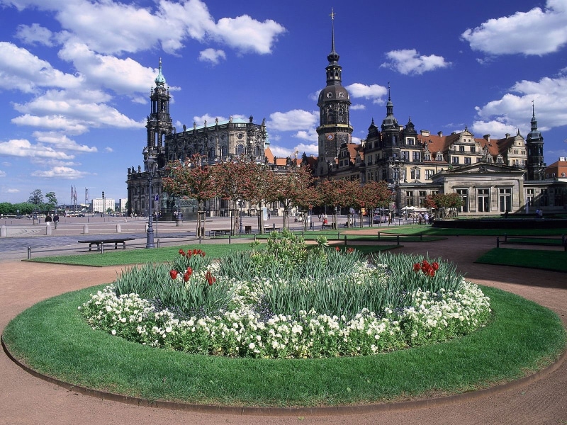 cityscape, 720P, Dresden, architecture, city