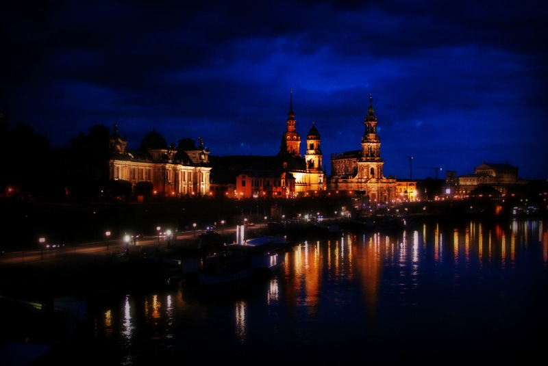 illuminated, religion, building, nautical vessel, no people, nature, landscape, architecture, place of worship, sky, 2K, Germany, building exterior, spirituality