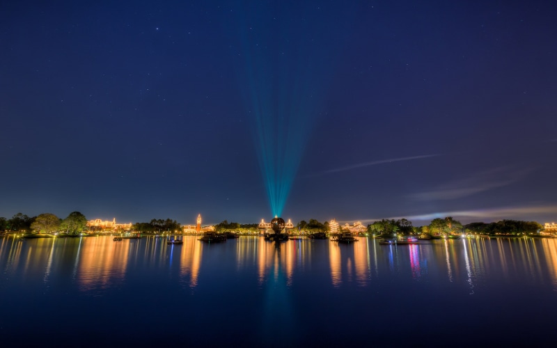 stars, disneyland, hd, lights, epcot, night, nature, 1080P