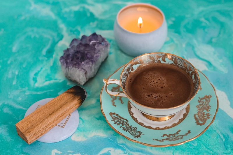 cleansing, ritual, sandalwood, coffee, ceremony, crockery, sacred, tea cup, food, close-up, tray, mug, hot drink, tea time, vintage teacup, drink, indoors