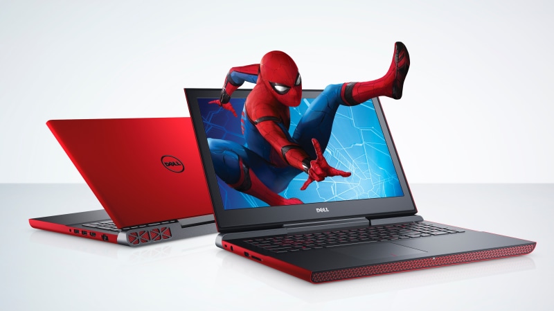 Dell laptop, Notebook, 4K, Spider-Man: Homecoming, 8K, 8K