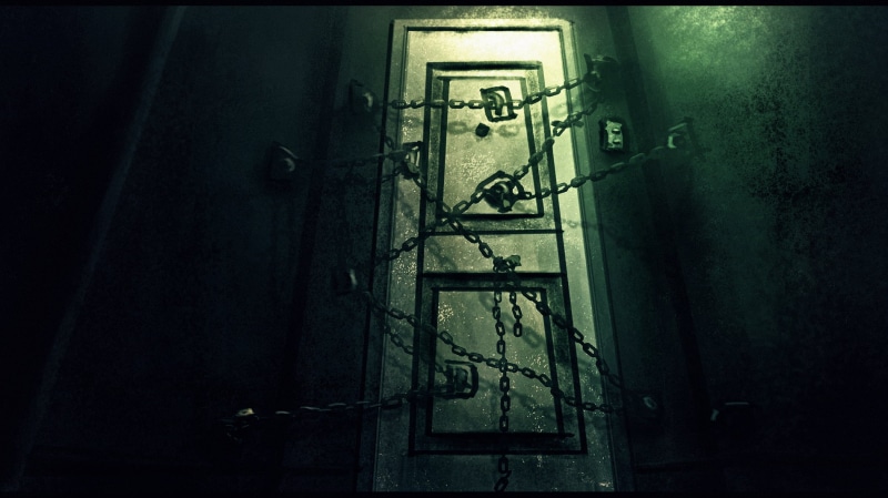 wall, people, horror, building, dirty, game, the room, no People, old, chains, abandoned, day, built Structure, transfer print, urban Scene, staircase
