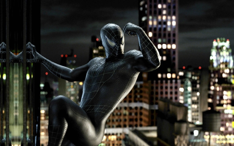 movies, entertainment, x, art, marvel, 720P, spiderman, comics, hd, Black