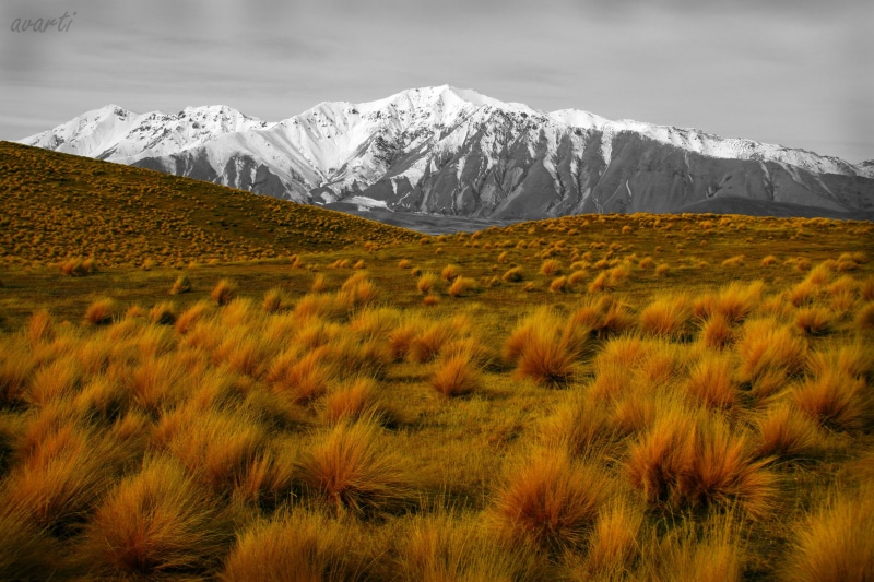 nature, 2K, grass, plains, mountains, landscape