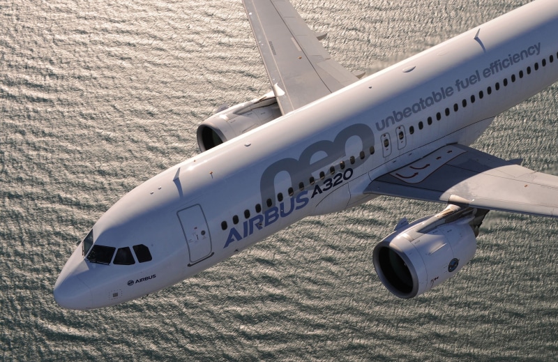 Airbus A320, 2K, Airbus, Airliner, Sea, Airbus A320neo, A320