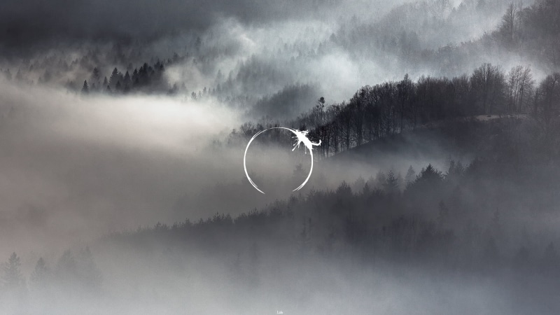clouds, 1080P, text, forest, The Arrival (2016), mountains, circle, movies, fictional logo