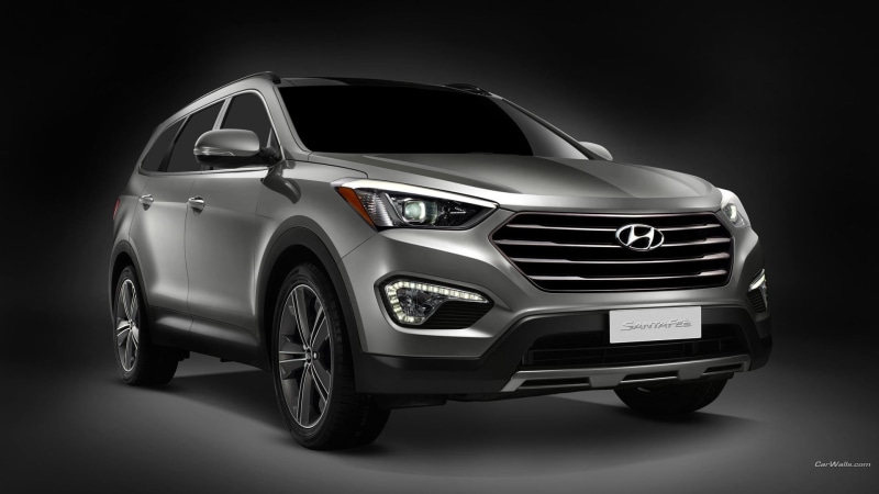 car, Hyundai Santa Fe, 1080P
