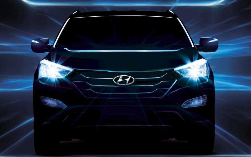 1080P, hyundai, black, fe, gorgeous, tucson, Hyundai Santa FE, santa
