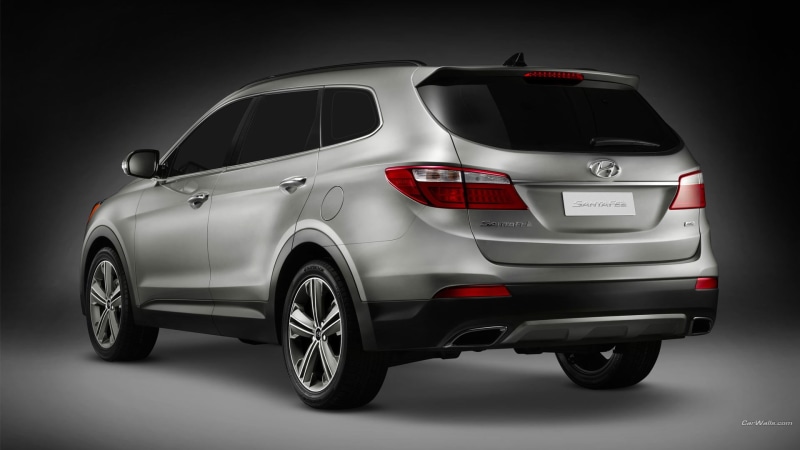 vehicle, transportation, luxury, Hyundai, tire, chrome, gray, suv, studio shot, full length, wheel, car, motor vehicle, mode of transportation, silver cars