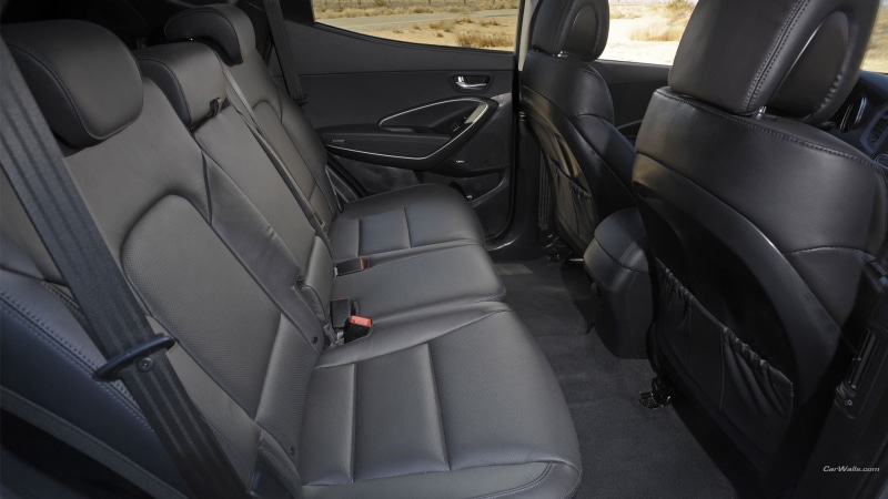vehicle, 1080P, vehicle interiors, car, Hyundai Santa Fe