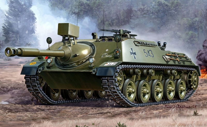 conflict, aggression, gun, weapon, smoke - physical structure, Installation, Cannon tank destroyers 4-5, 2K, world War II, Figure, day, army, explosive