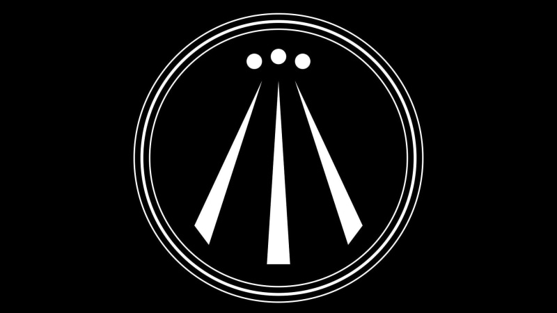 shape, sign, dark, circle, indoors, faith, 1080P, electricity, glowing, life, geometric shape, darkroom, communication, black background, no people, lighting equipment