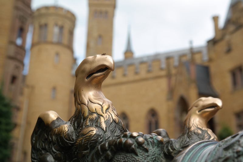 5K, art and craft, brass, creativity, low angle view, bisingen, hohenzollern castle, german imperial house, spirituality, architecture, city, representation