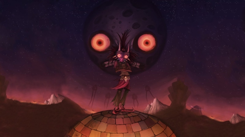 The Legend Of Zelda: Majoras Mask, Skull Kid (The Legend Of Zelda), Zelda, 1080P