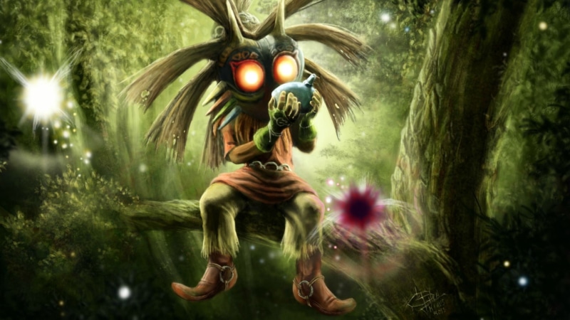 1080P, Watermarked, Skull kid, The Legend Of Zelda, video games, The Legend Of Zelda: Majoras Mask