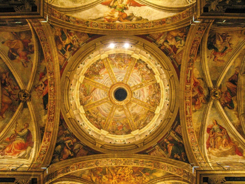 holy, spirituality, history, sia, 2K, cathedral, low angle view, ncia, building, esgl, de, cupola, dome, directly below, València, Corpus Christi, spain