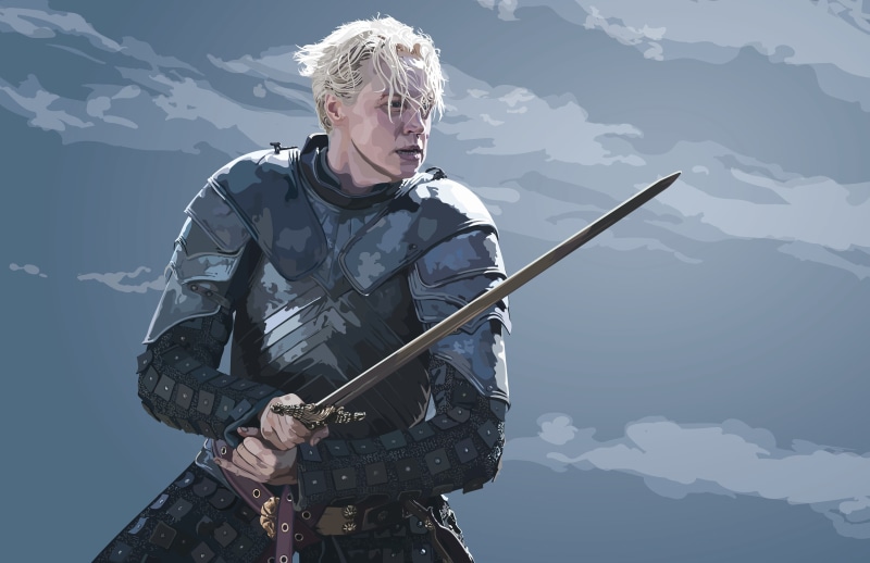 TV Show, Game Of Thrones, Gwendoline Christie, Brienne Of Tarth, 4K