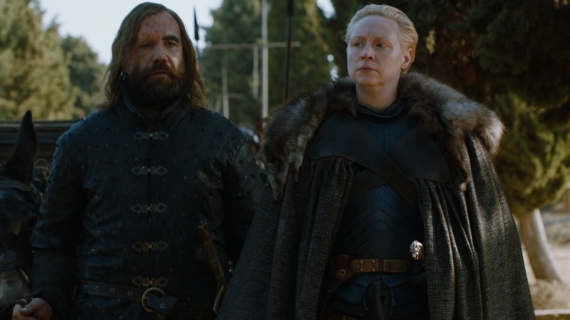 1080P, TV Show, Brienne Of Tarth, Gwendoline Christie, Sandor Clegane, Game Of Thrones, Rory McCann