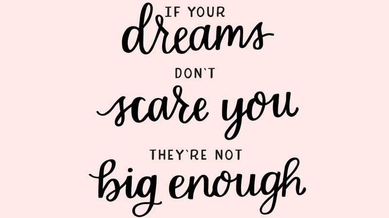 scare, motivating, 1080P, quote, dreams, motivation